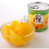 休闲食品水果罐头 山芽芽鲜果肉罐头 即食新鲜黄桃罐头
