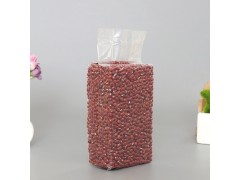廠家直銷真空透明食品包裝袋 加厚雜糧大米塑料袋定做 方形米磚袋