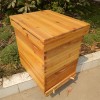 蜂箱煮蜡十框标准杉木意蜂高箱双层抛光养蜜蜂箱批发两套物流包邮
