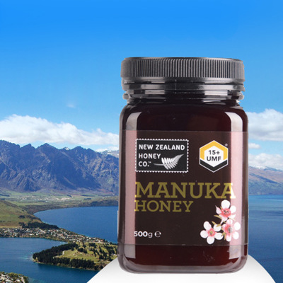 产地货源厂家直销新西兰麦卢卡UMF15+进口蜂蜜瓶装500g批