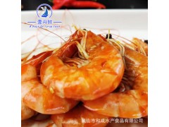 威海厂家生产麻辣对虾 罐装捞汁鲜香大虾 虾类零食即食麻辣对虾