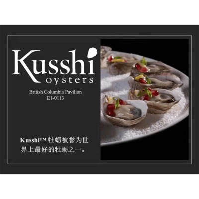 新鲜加拿大Kusshi酷西高级生蚝西餐日料烧烤食材水产海鲜供应批发