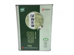 綠海茶油3L正宗山茶油 油茶籽油 現貨批發