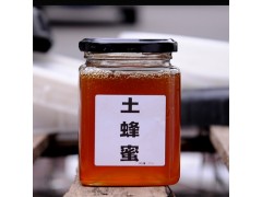 土蜂蜜500g玻璃瓶纯正天然深山自然成熟百花原蜜压榨真土蜂蜜特产