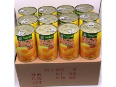 包郵萬吉黃桃罐頭（820克×24罐/箱）水果罐頭糖水黃桃罐頭，黃桃