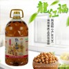 龙江福笨榨熟豆油4升/5升 物理压榨 东北大豆油