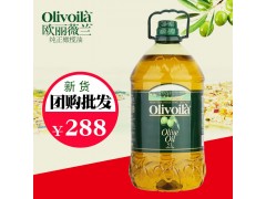 欧丽薇兰 橄榄油5L 大桶橄榄食用油 批发团购 孕妇宝宝食用油