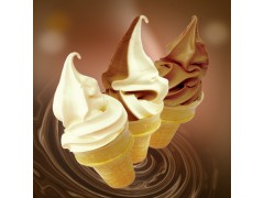 旭众软质冰淇淋机器 厂家培训冰激凌机创业商用智能雪榚机三色
