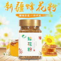 新疆原产地沙枣蜂花粉 自产自销农家蜂花粉 500g瓶装批发量大从优