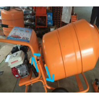 多功能建房滚筒搅拌机 汽油机5.5马力小型混凝土搅拌机