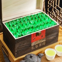 2021横县新茶茉莉花茶浓香型木盒独立小泡装厂家批发