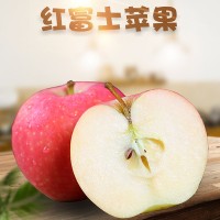 順豐甘肅慶陽紅富士蘋果 5/10斤新鮮水果脆甜多汁冰糖心非丑平