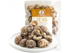 吴三公 花菇干货庆元特产山珍剪脚干香菇蘑菇南北干货 250g
