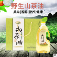 綠圣生物科技 秋之奧山茶油食用油1.5L桶裝茶油糧油食用油