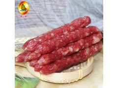 新港腊味　广东特产香肠腊肉黑毛猪农家手工广式黄圃腊肠500克