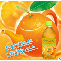 现货日本ITO EN伊藤园橙汁生茶橙子果汁茶果味饮料500ml整箱24瓶