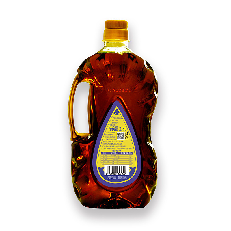 胡哥哥胡麻油5L植物油亚麻籽胡麻籽压榨食用油粮油一件代发
