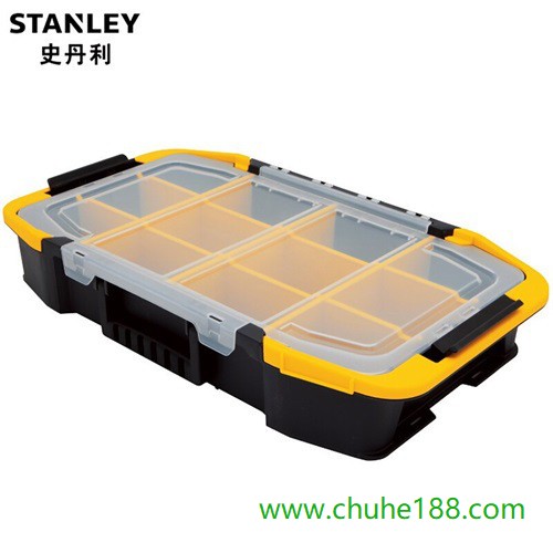 史丹利STST1440-8-23 工具进口塑料收纳盒20寸工具收纳箱零件盒