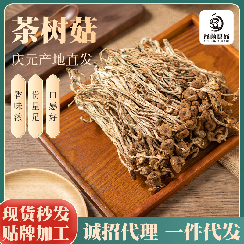 庆元的茶树菇 菇类干货炖汤土特产菌菇干货土特产不开花茶树菇厂